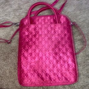 A Disney pink tablet travel case
